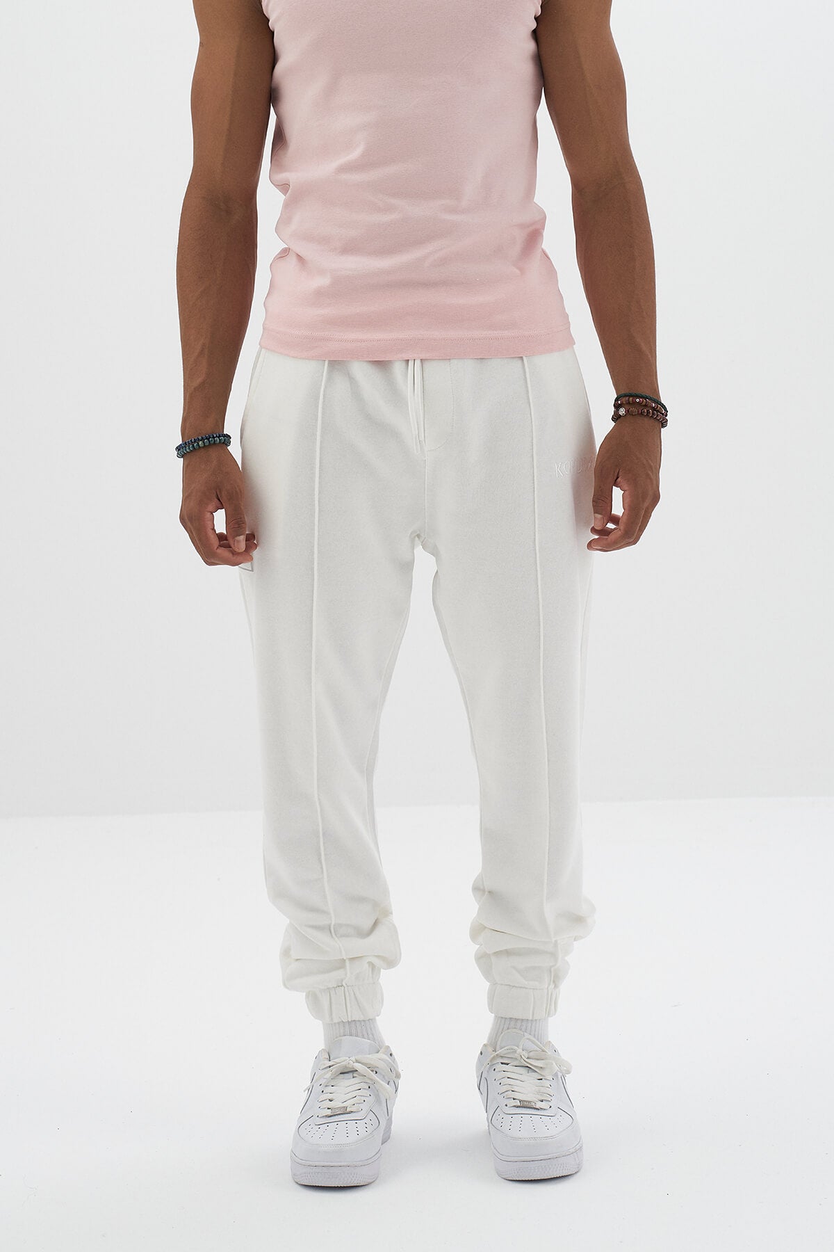 Jogginghose Beige