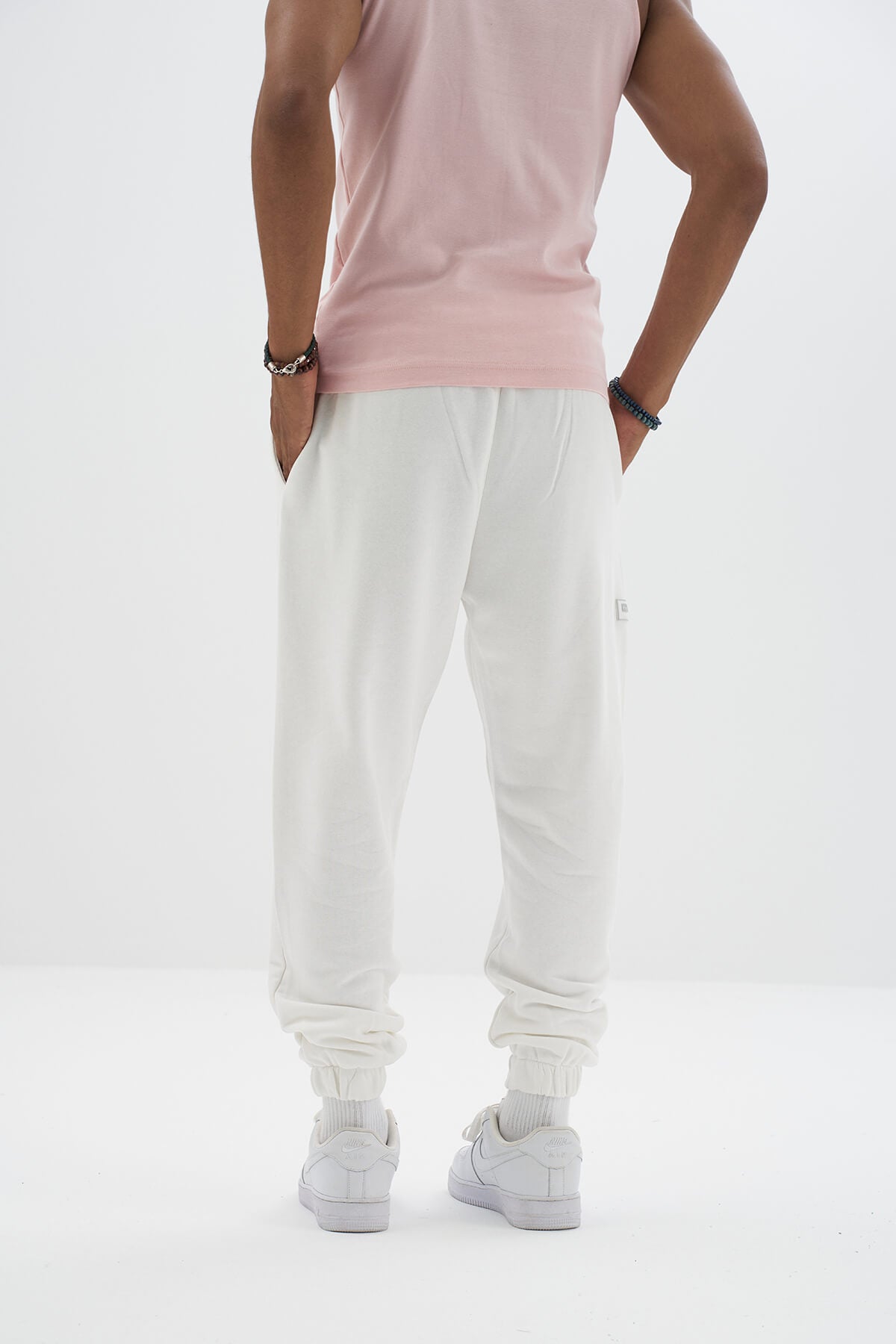Jogginghose Beige