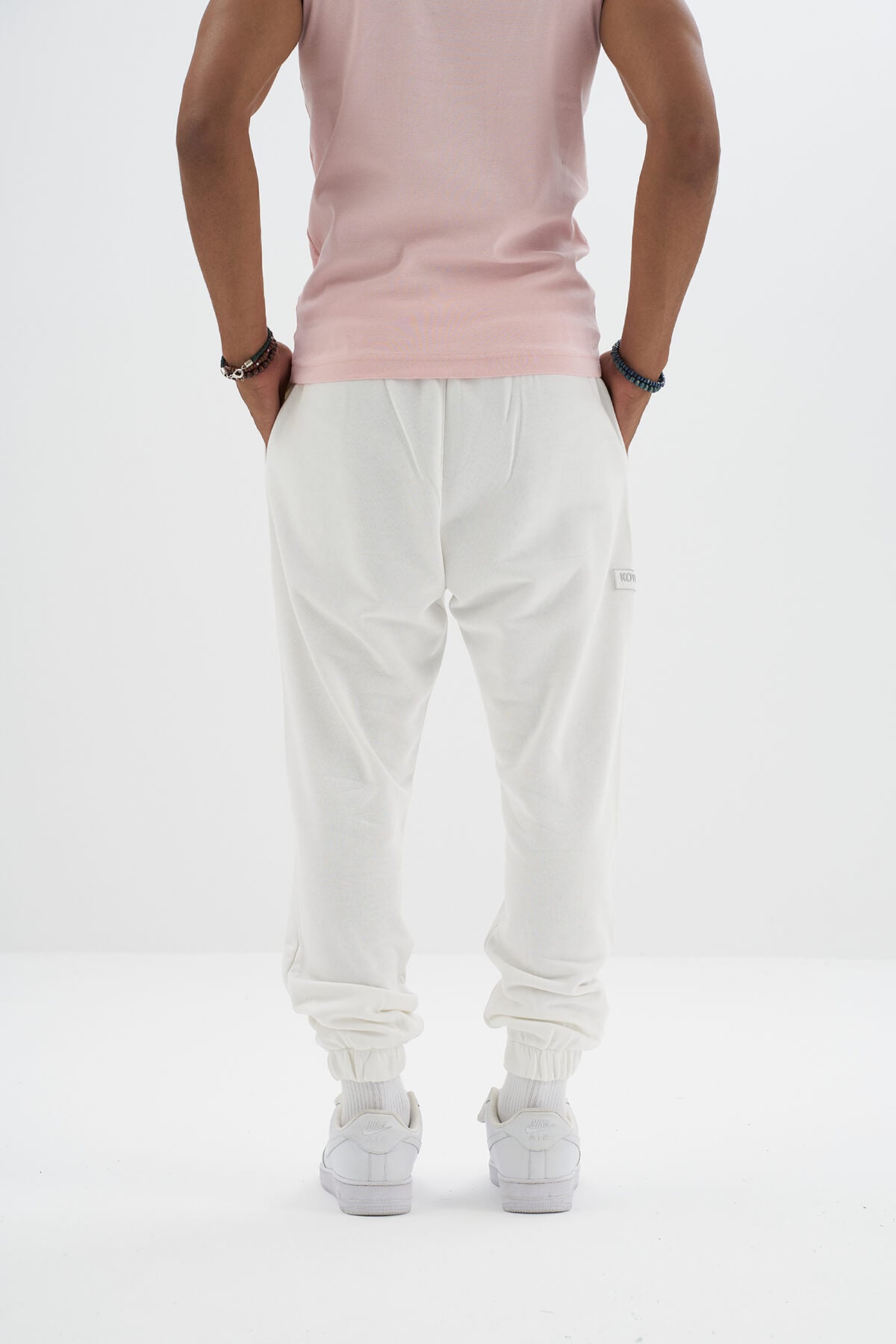 Jogginghose Beige