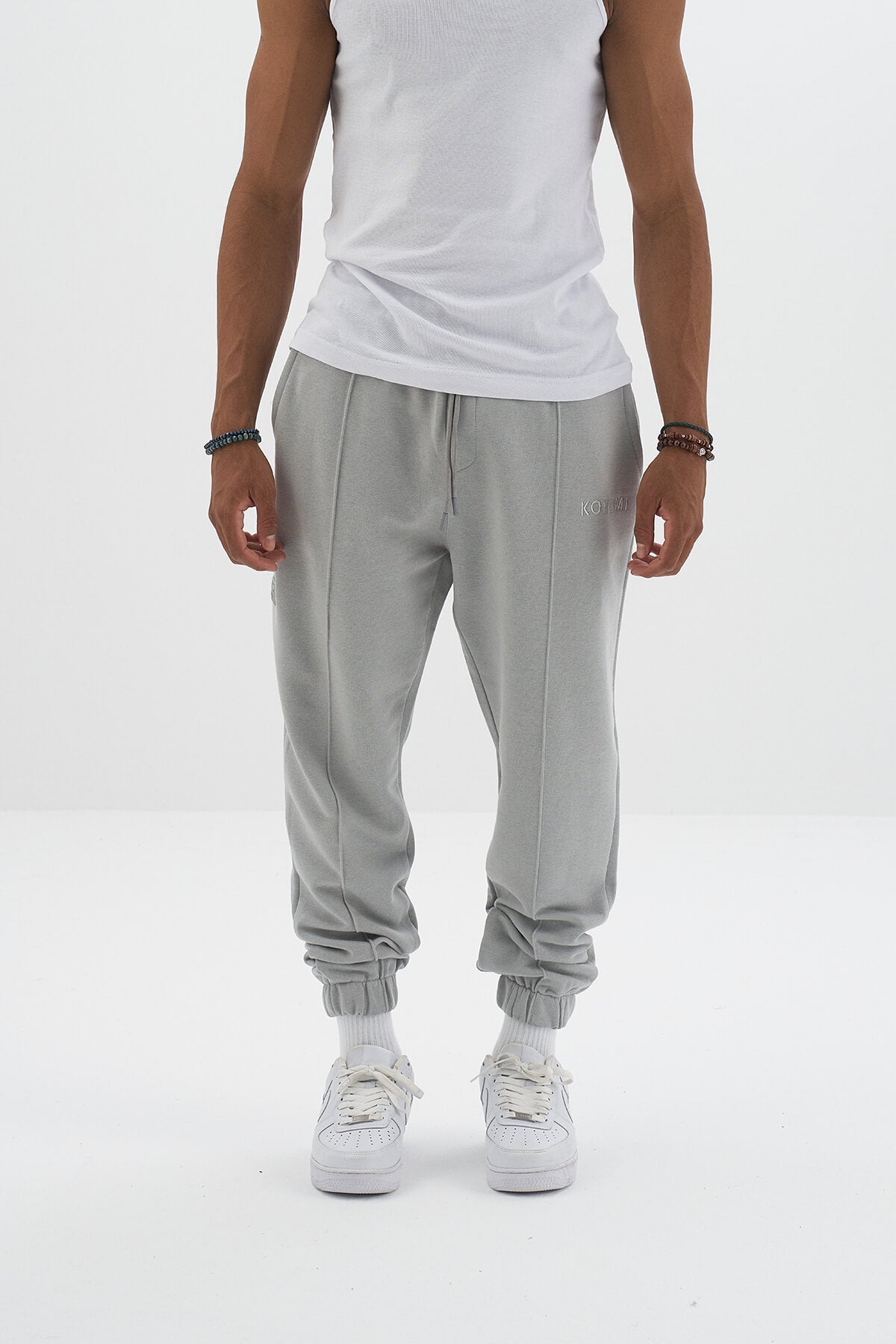 Jogginghose Beige