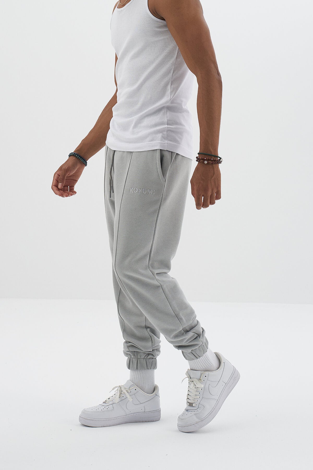 Jogginghose Beige