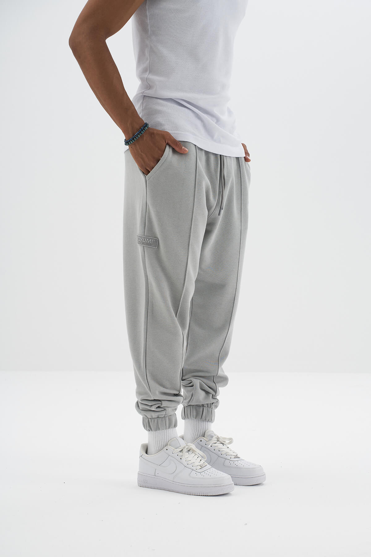 Jogginghose Beige