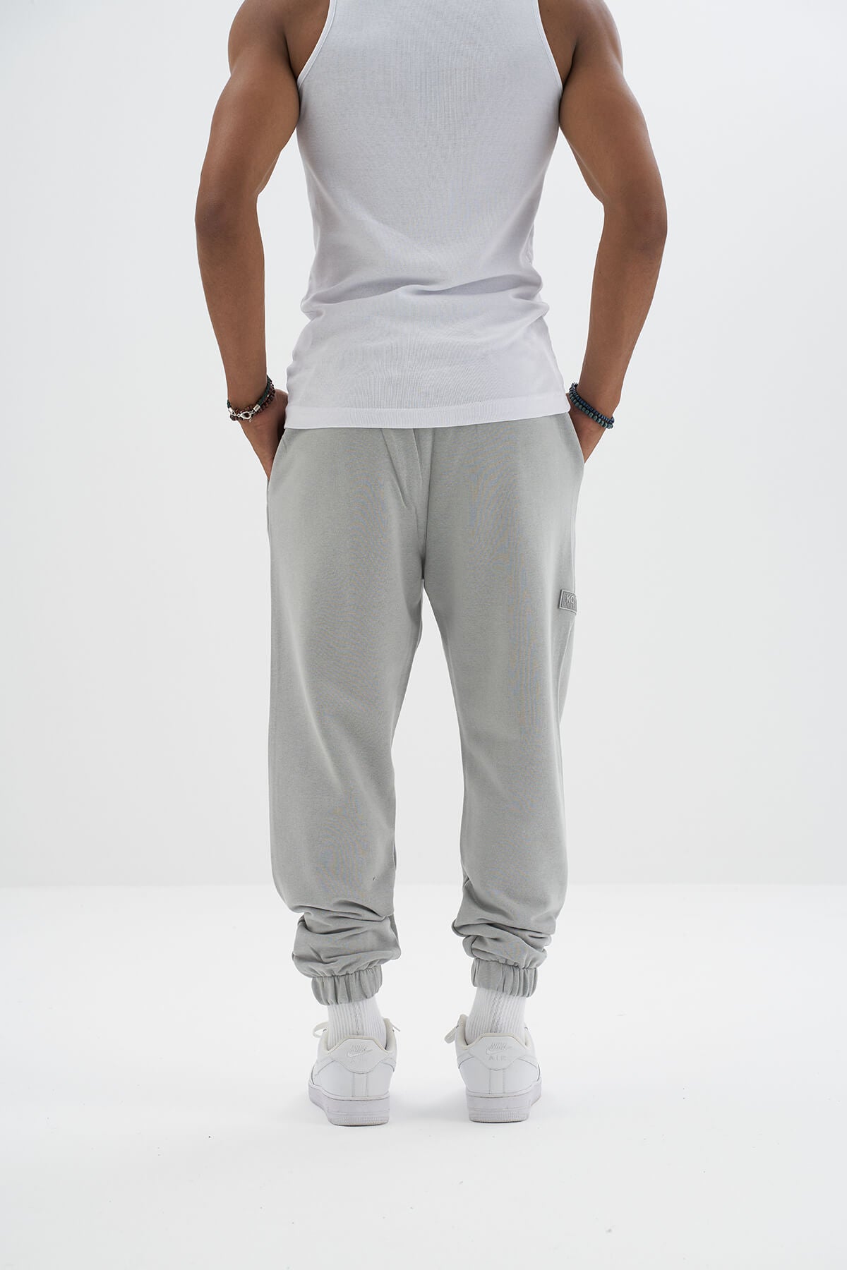 Jogginghose Beige