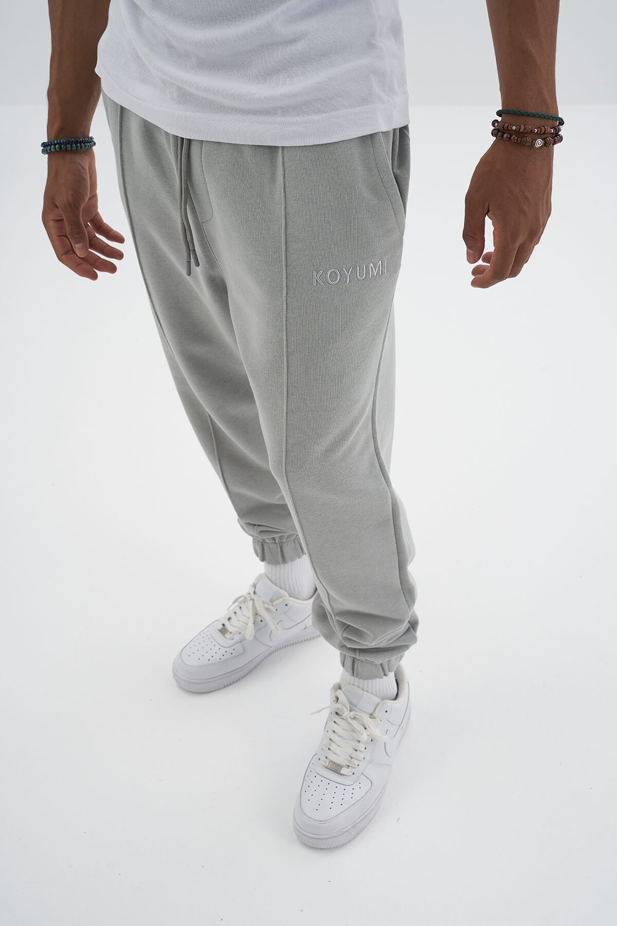 Jogginghose Beige