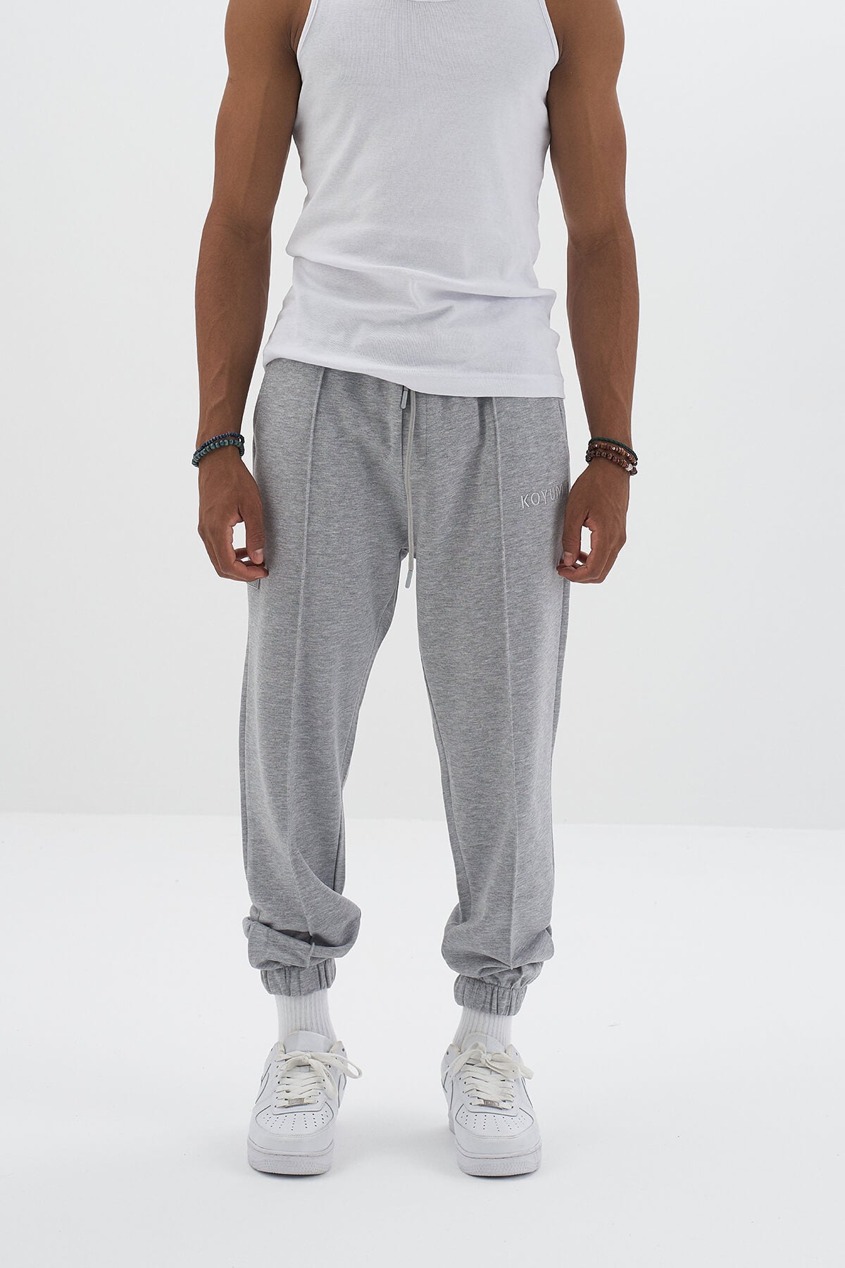 Jogginghose Beige