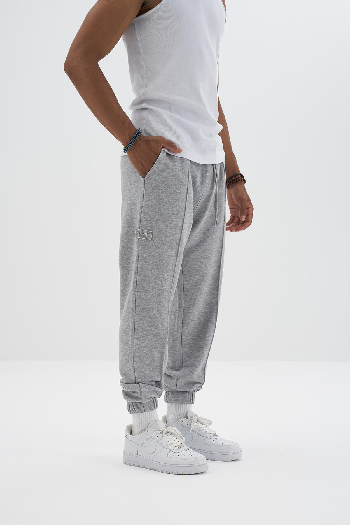 Jogginghose Beige