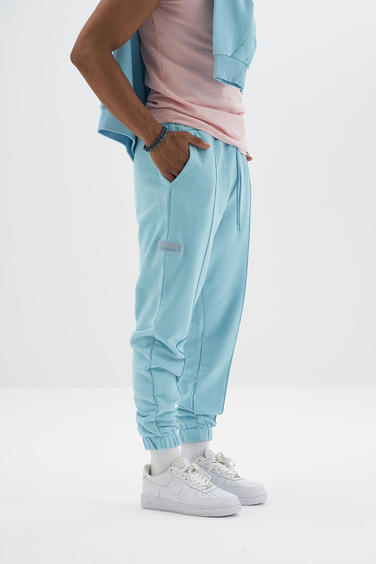Jogginghose Beige
