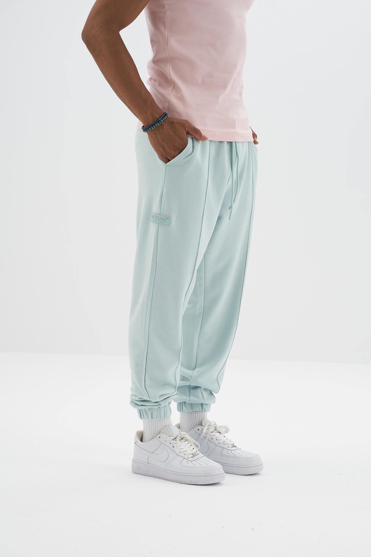 Jogginghose Beige