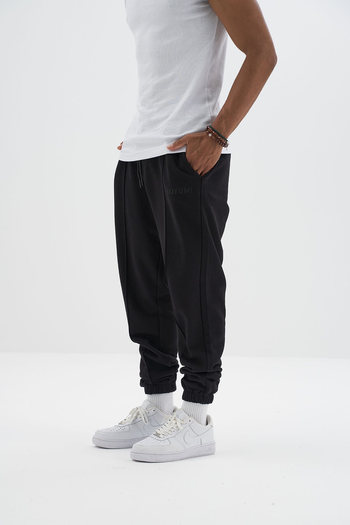 Jogginghose Beige