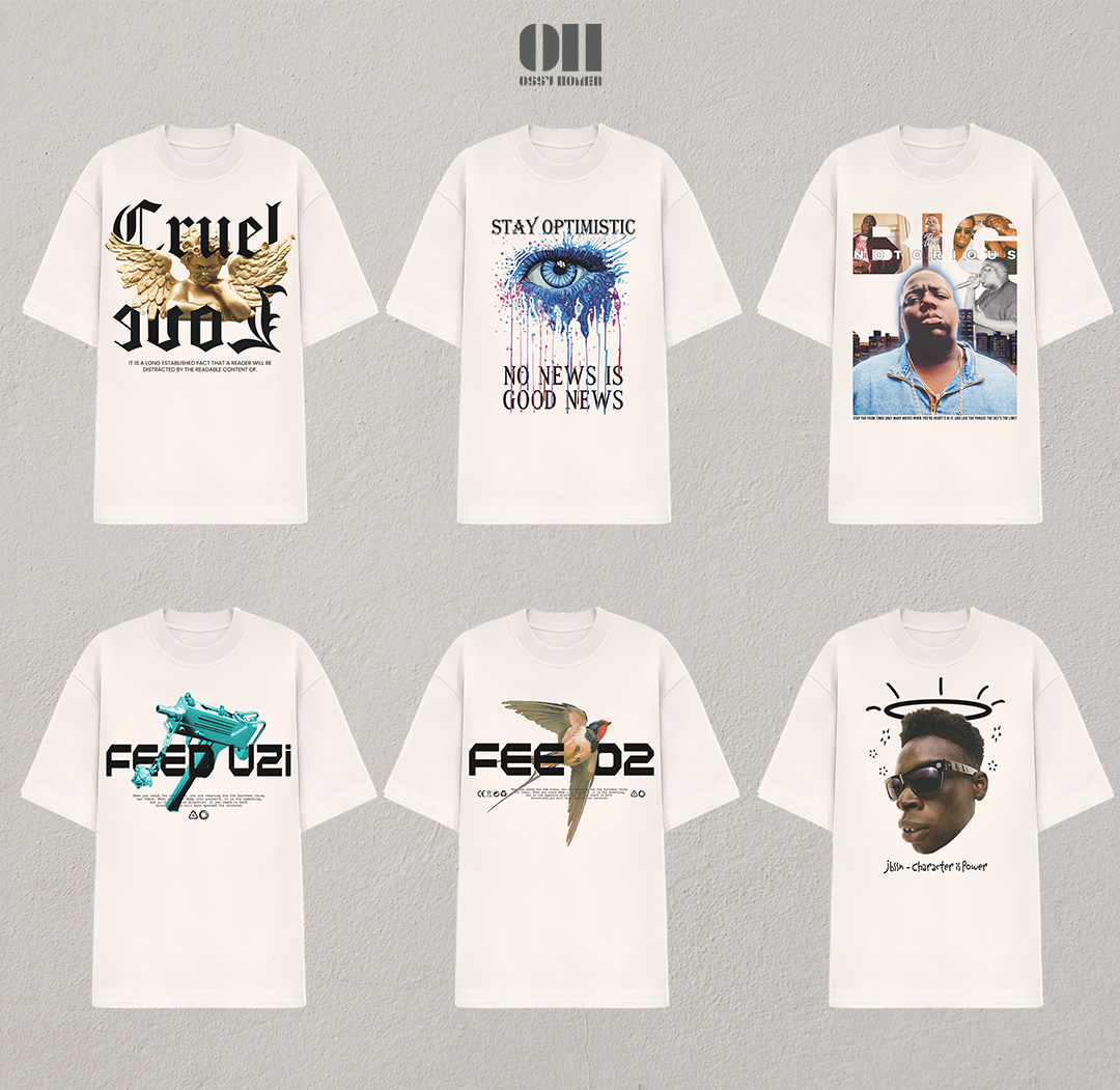 6er-Pack T-Shirts