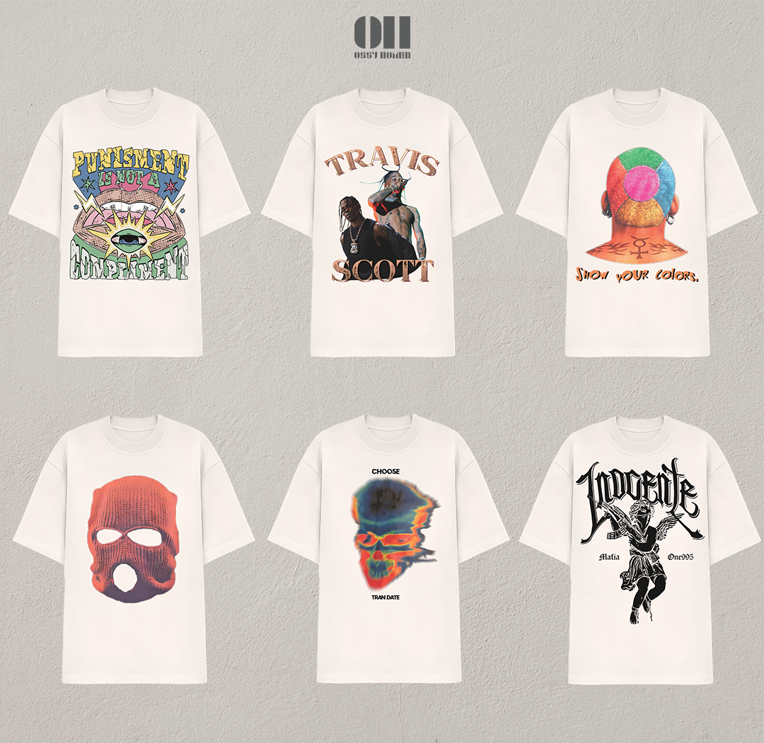 6er-Pack T-Shirts