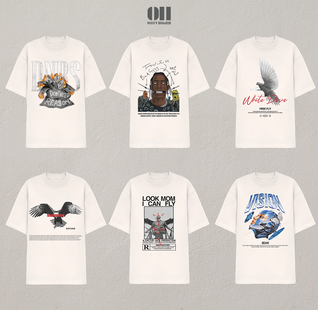 6er-Pack T-Shirts