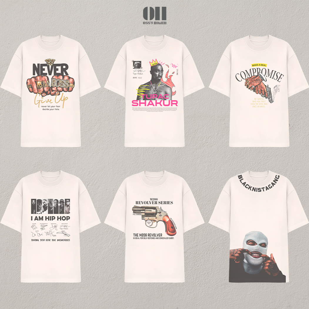 6er-Pack T-Shirts