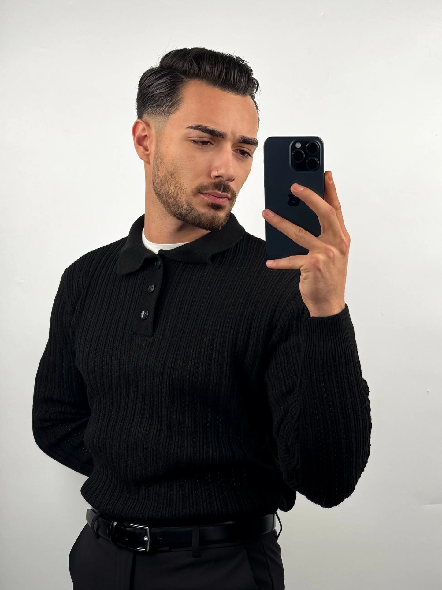 BUTTON TRICKPULLOVERS