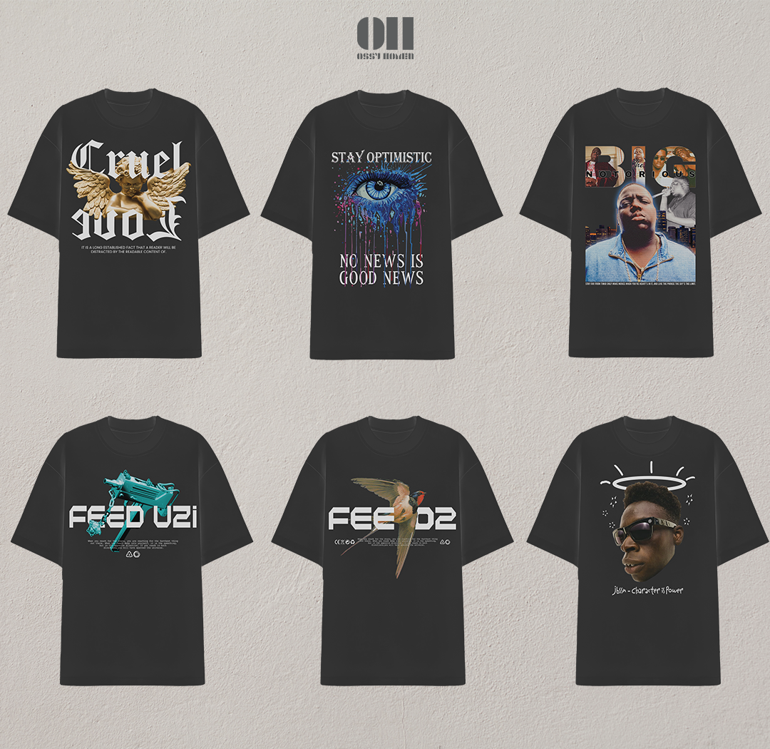 6er-Pack T-Shirts