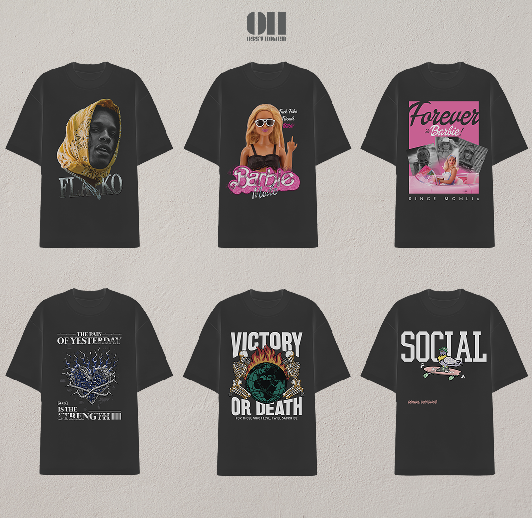 6er-Pack T-Shirts