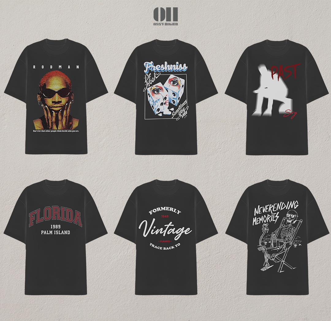 6er-Pack T-Shirts