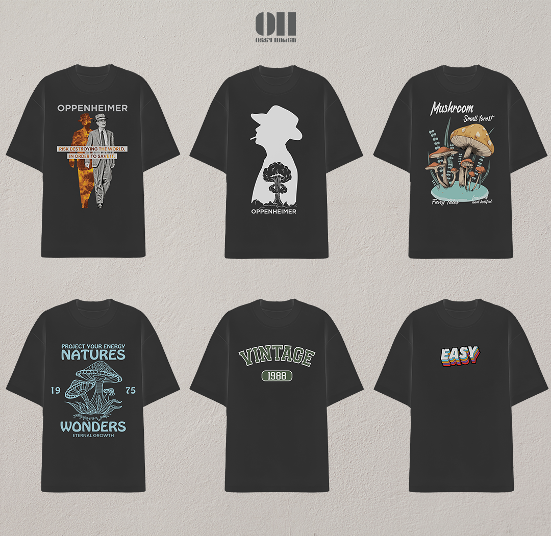 6er-Pack T-Shirts
