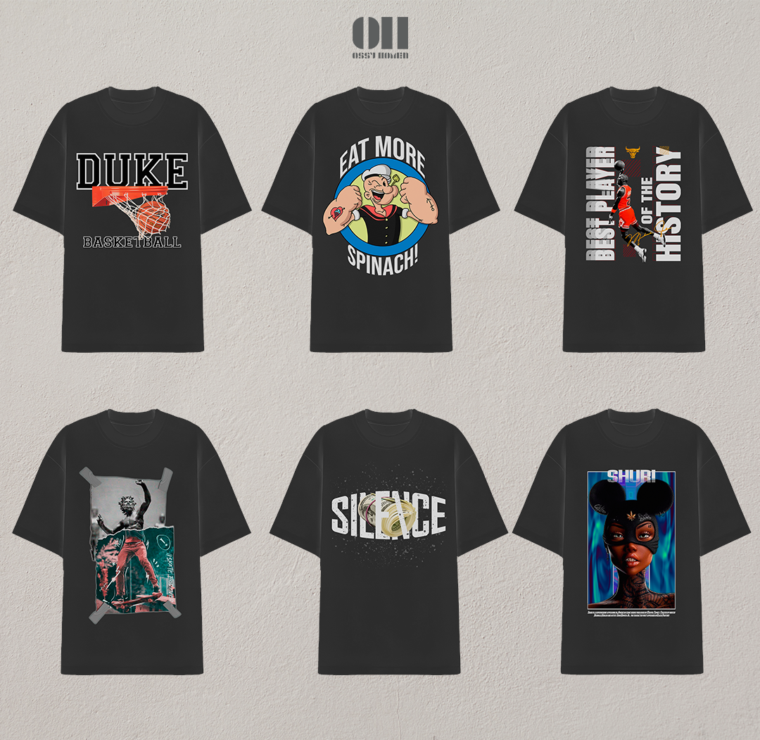 6er-Pack T-Shirts
