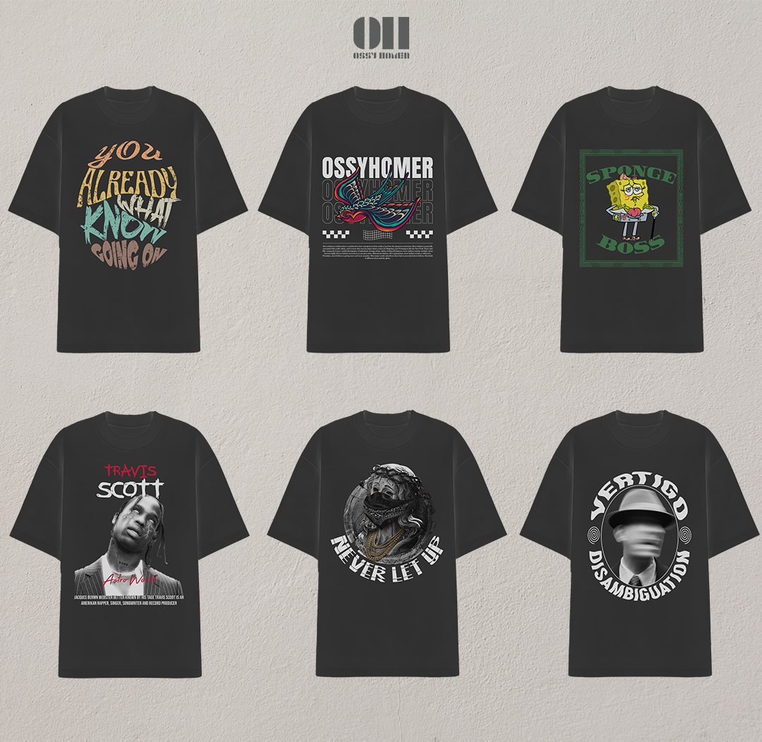 6er-Pack T-Shirts