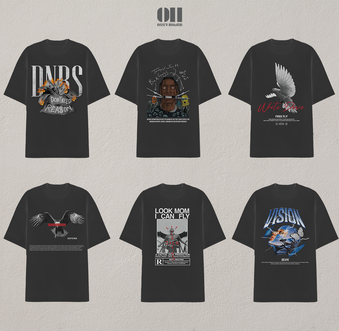 6er-Pack T-Shirts