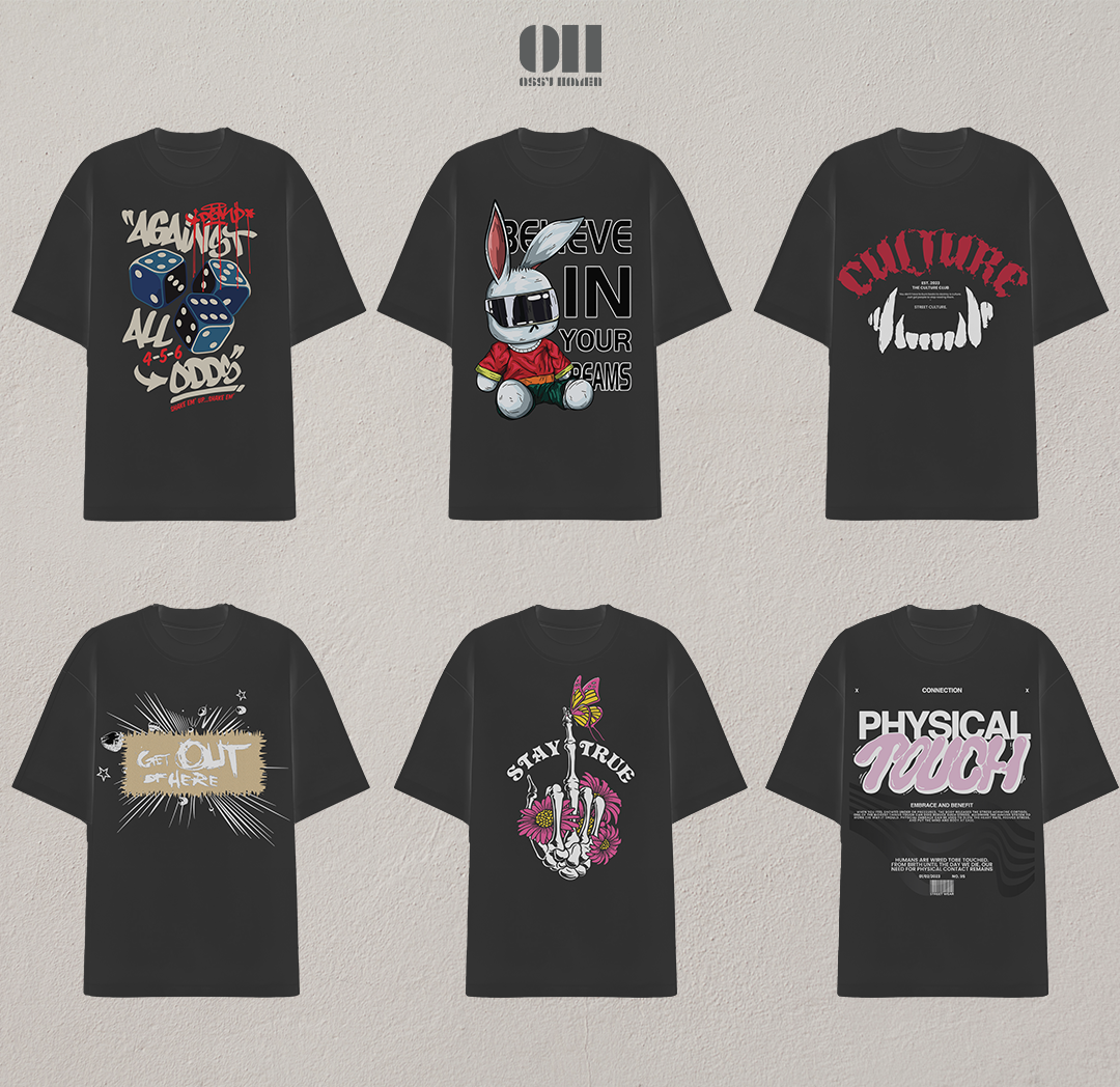 6er-Pack T-Shirts