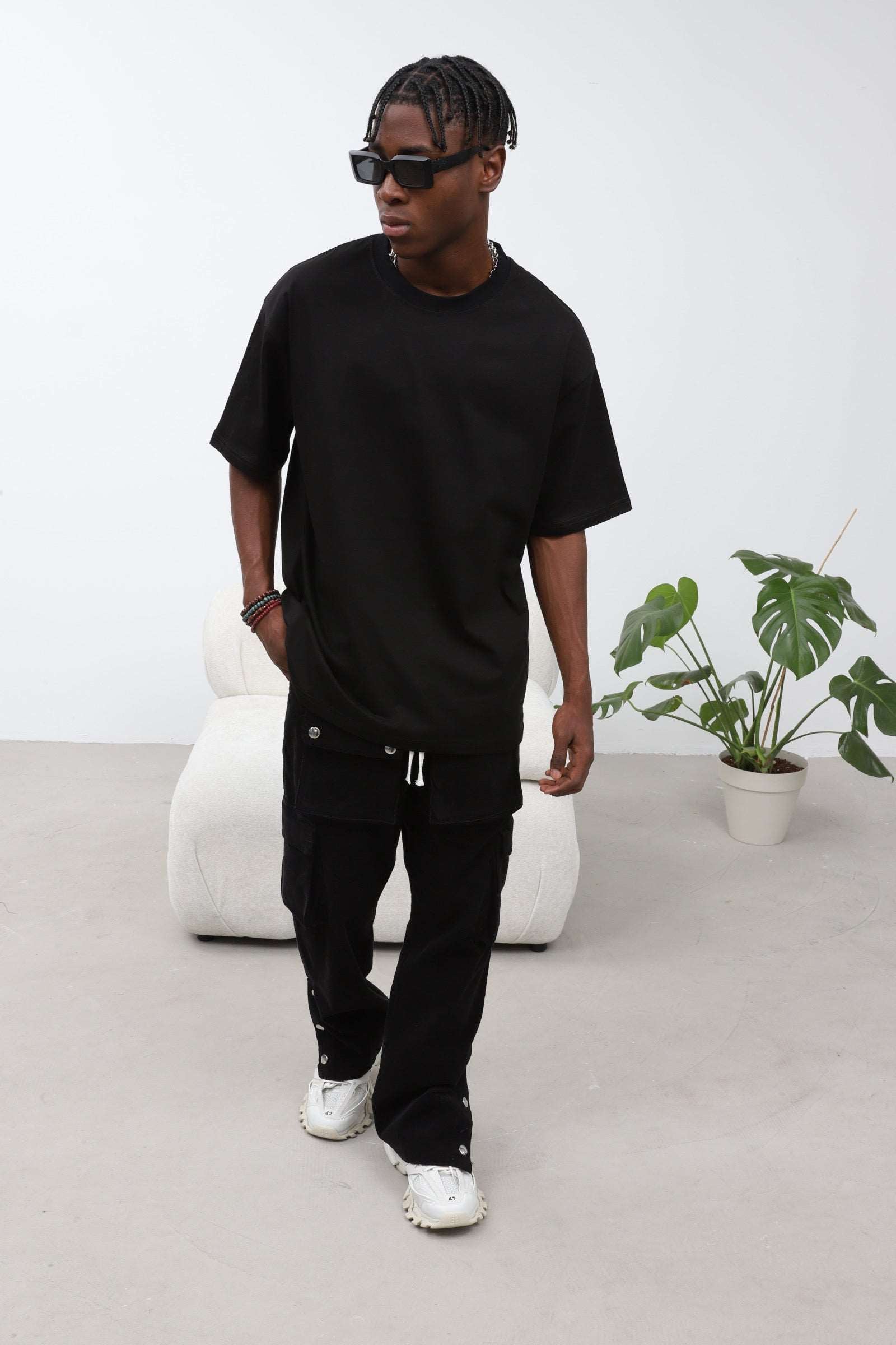 OVERSIZED 330 T-SHIRT COTTON OH-45 - OSSY HOMER