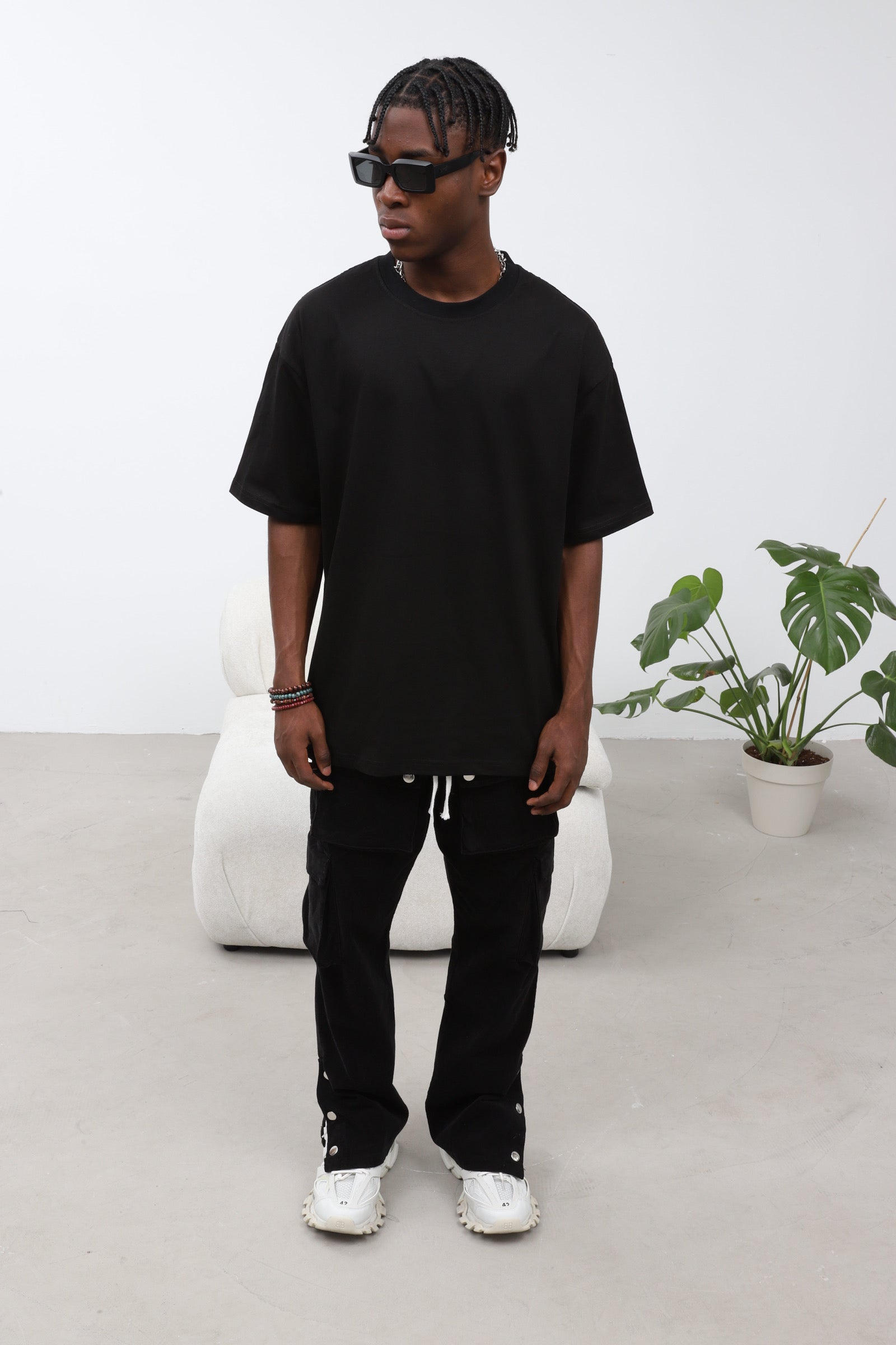 OVERSIZED 330 T-SHIRT COTTON OH-45 - OSSY HOMER