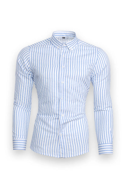 Slim Fit Gestreiftes Hemd